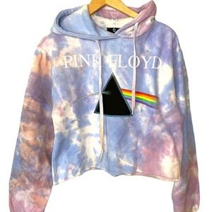 Woman’s PinK Floyd Crop Hoodie